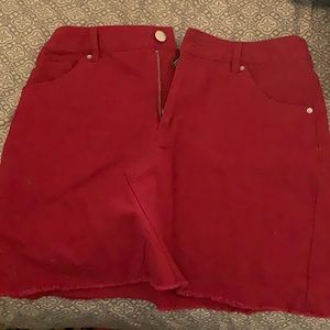 Jean skirt from forever 21